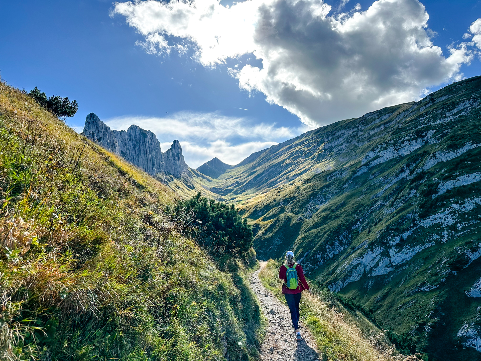 wanderung saxerluecke strecke breit 1