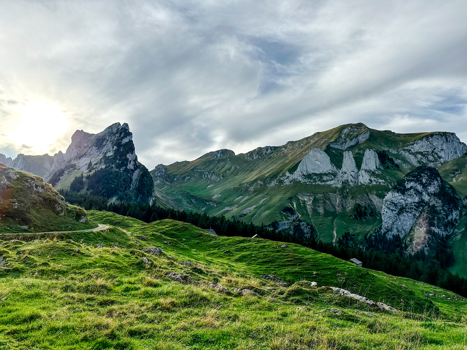 wanderung saxerluecke strecke breit 3