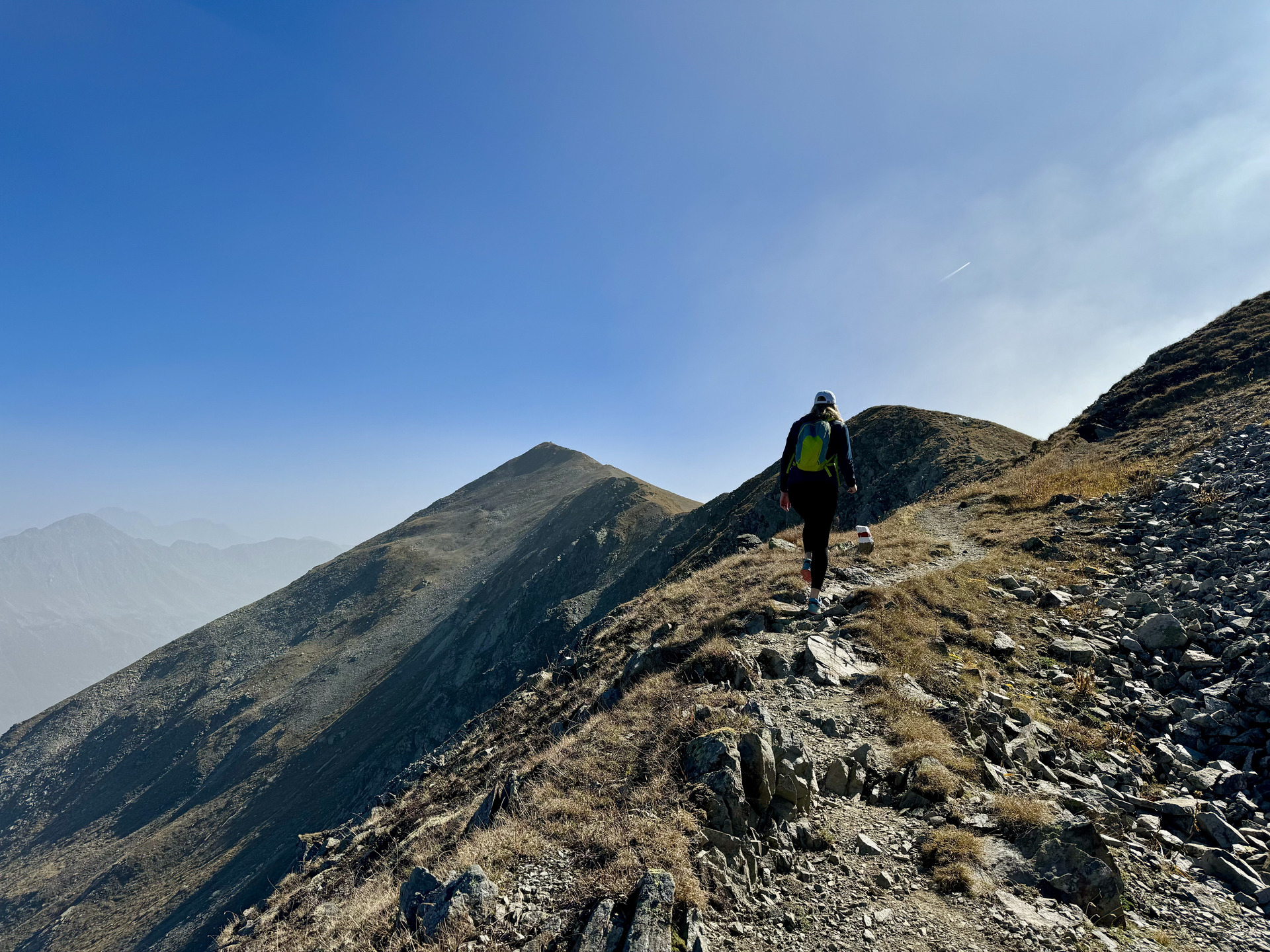 Wanderung Jakobshorn Gratwanderung Strecke 1