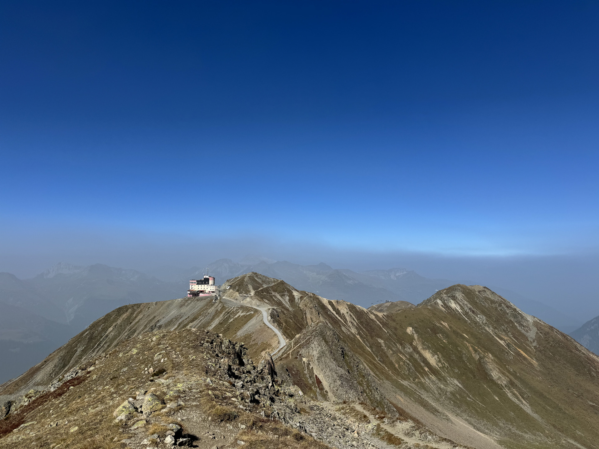 Wanderung Jakobshorn Gratwanderung Strecke 2