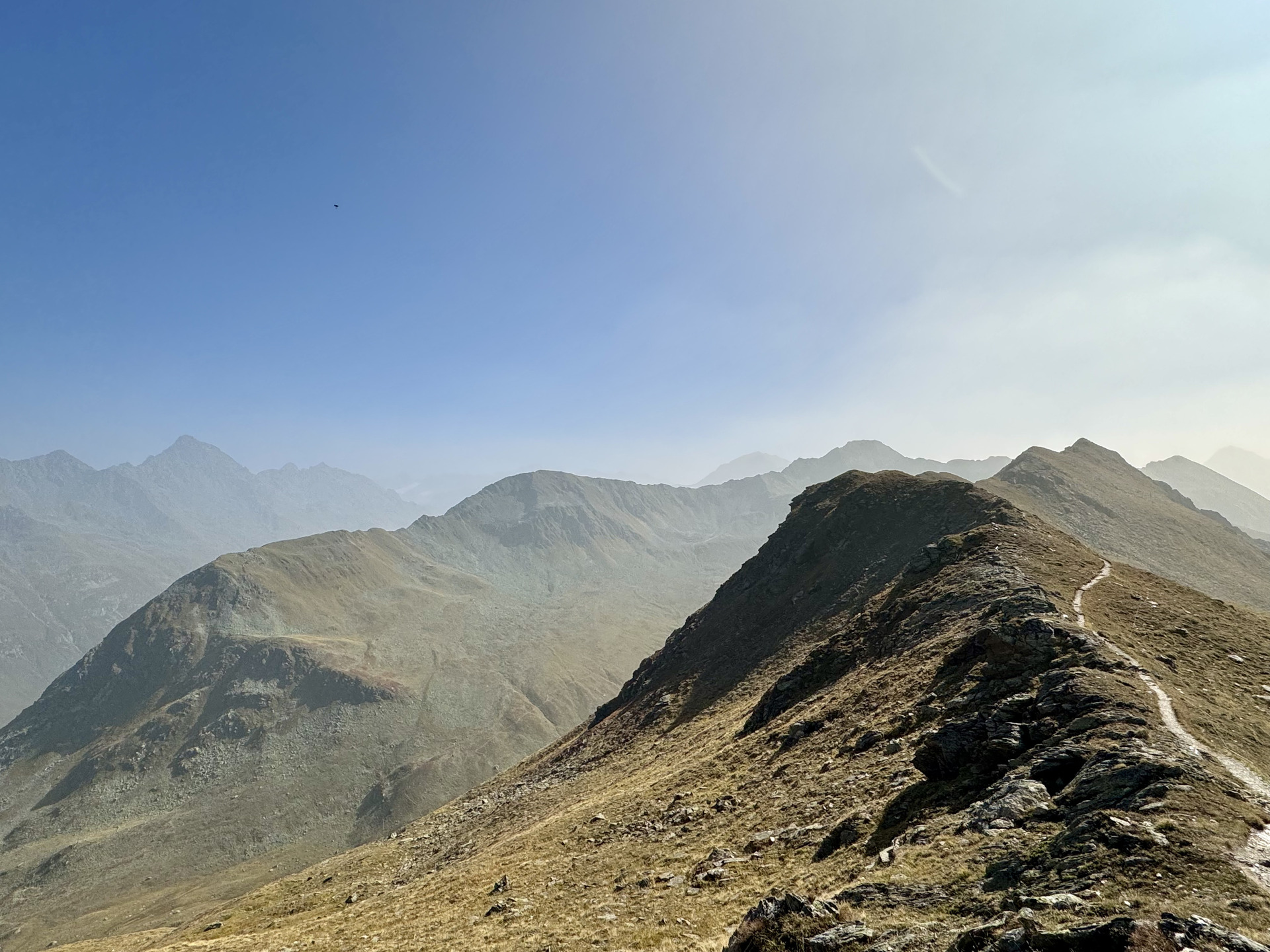 Wanderung Jakobshorn Gratwanderung Strecke 5