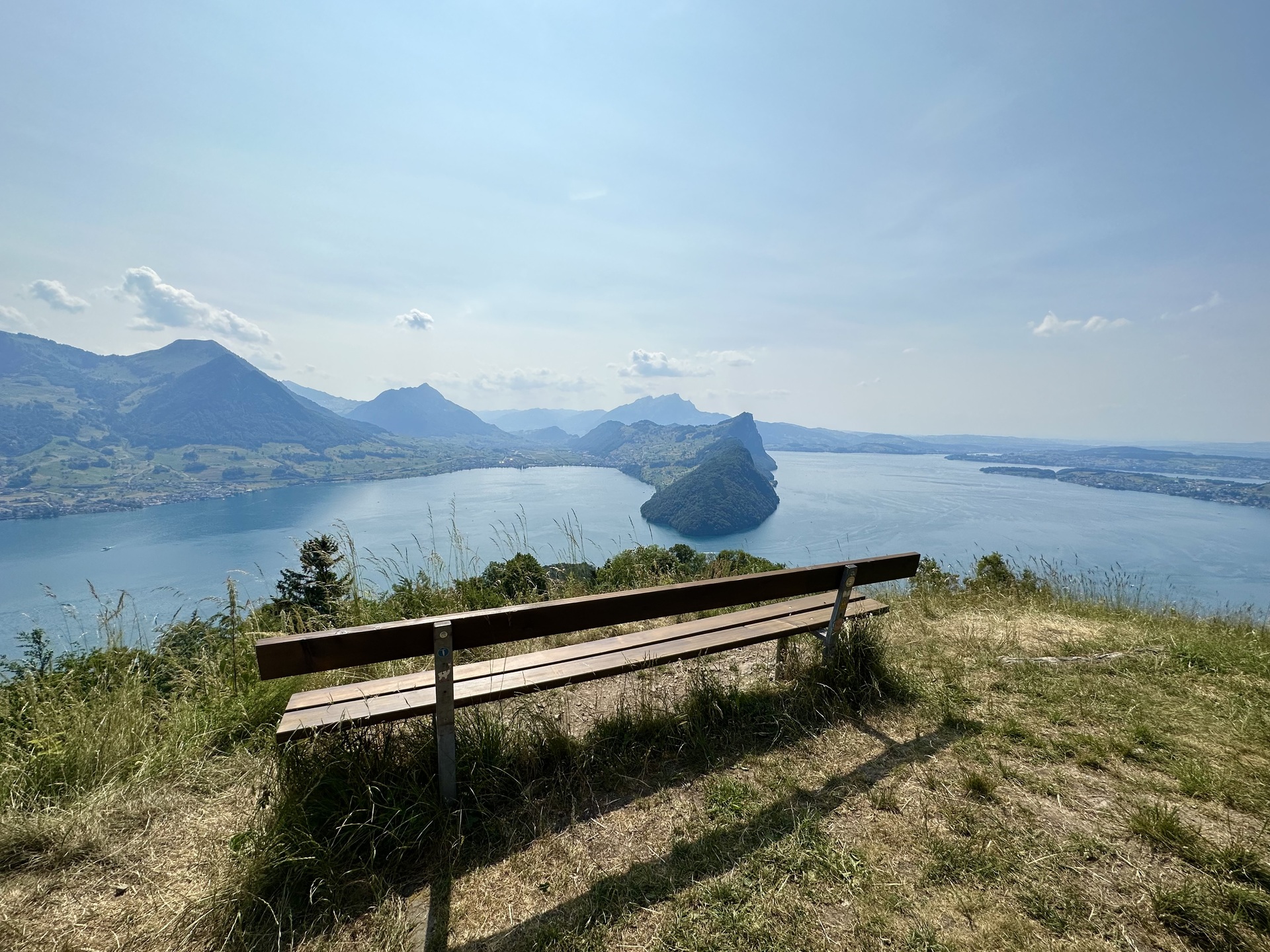 wanderung gersau panorama bänkli strecke 6