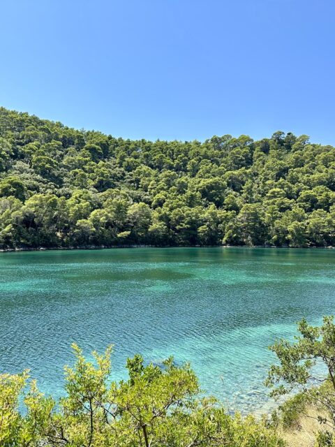 Wanderung Mljet Kroatien Lagune Strecke 5