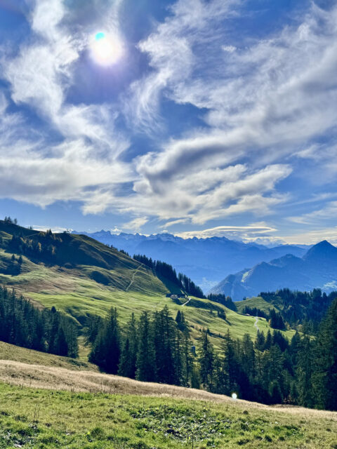 Wanderung Sattel Hochstuckli Strecke 1