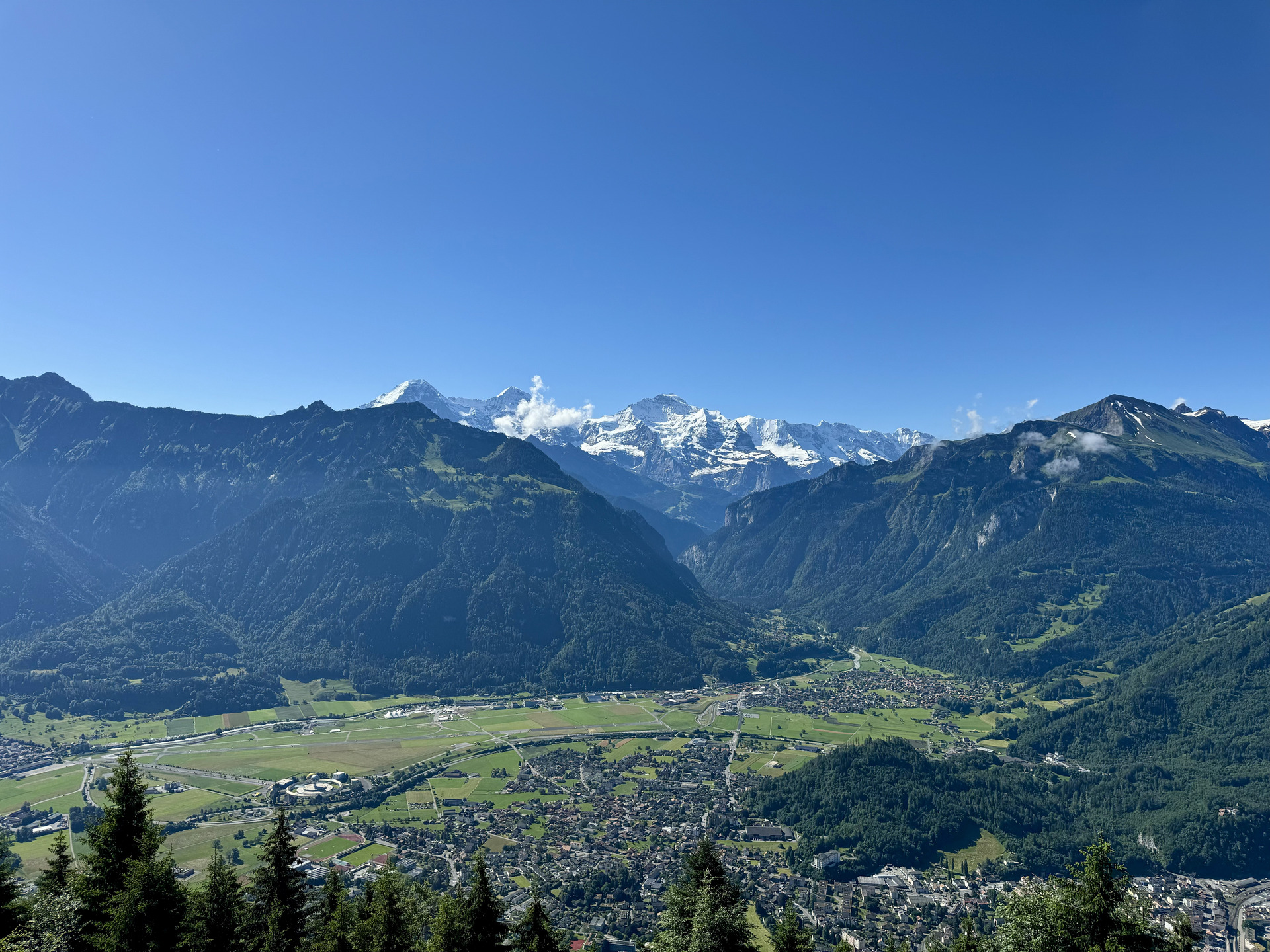 Harder Kulm Augstmatthorn Wanderung Strecke 1