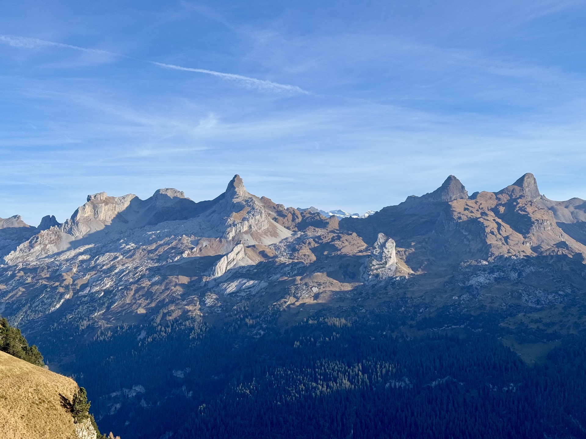 wanderung stoos gratwanderung fronalpstock klingenstock strecke 7